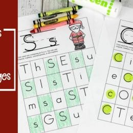 Free Christmas Alphabet Hunt Printables