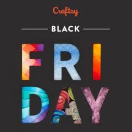 Black Friday Sale - ALL Craftsy Classes Only $17.87 & Up to 60% Supplies!