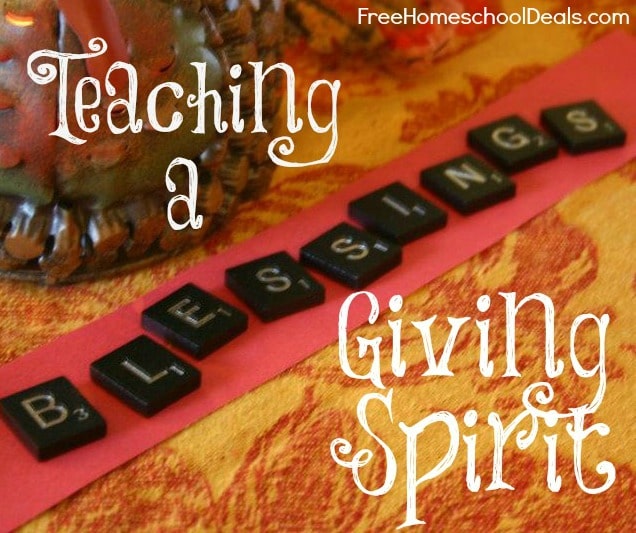 Teaching a Giving Spirit