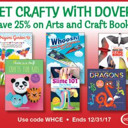 25% Off Dover Arts and Craft Books!