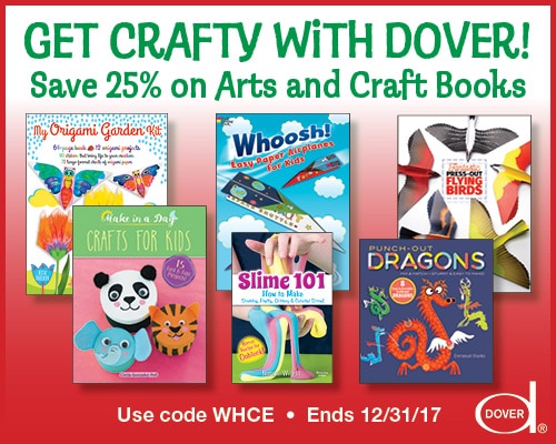 25% Off Dover Arts and Craft Books!