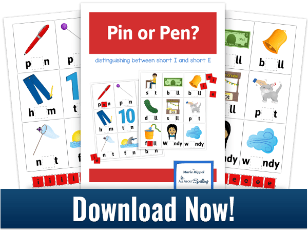 Free Short "I" and Short "E" Activity