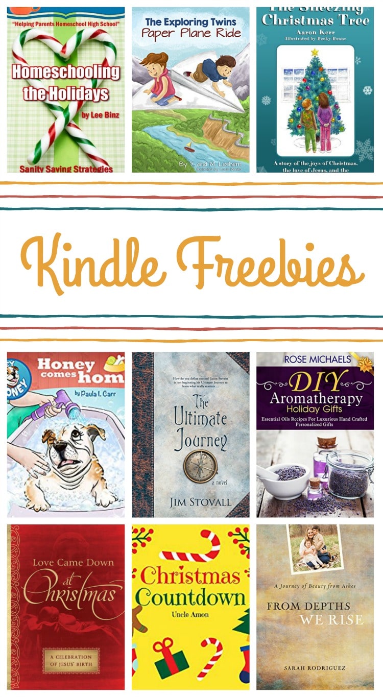 16 Kindle Freebies: Homeschooling the Holidays, The Ultimate Journey, & More