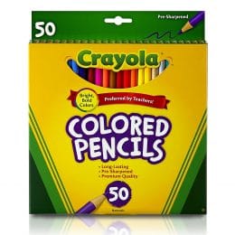 Crayola Colored Pencils 50 Count Pack Only $3.97! (69% Off!)