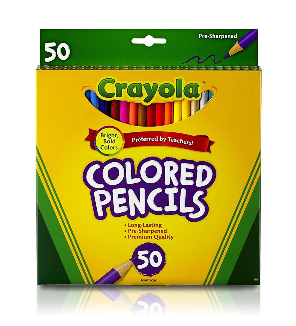 Crayola Colored Pencils 50 Count Pack Only $3.97! (69% Off!) 