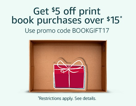 $5 Off $15 Book Purchase at Amazon!