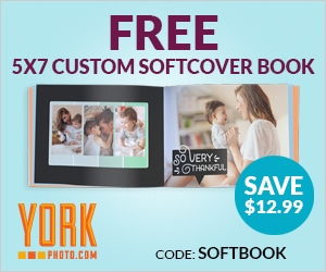 Free 5x7 Custom Softcover Photo Book - Just Pay $3.99 Shipping!