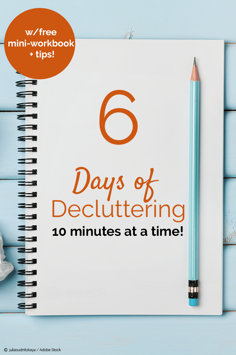 Free Six Day Decluttering Challenge