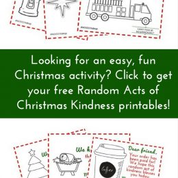 Free Random Acts of Christmas Kindness Pack