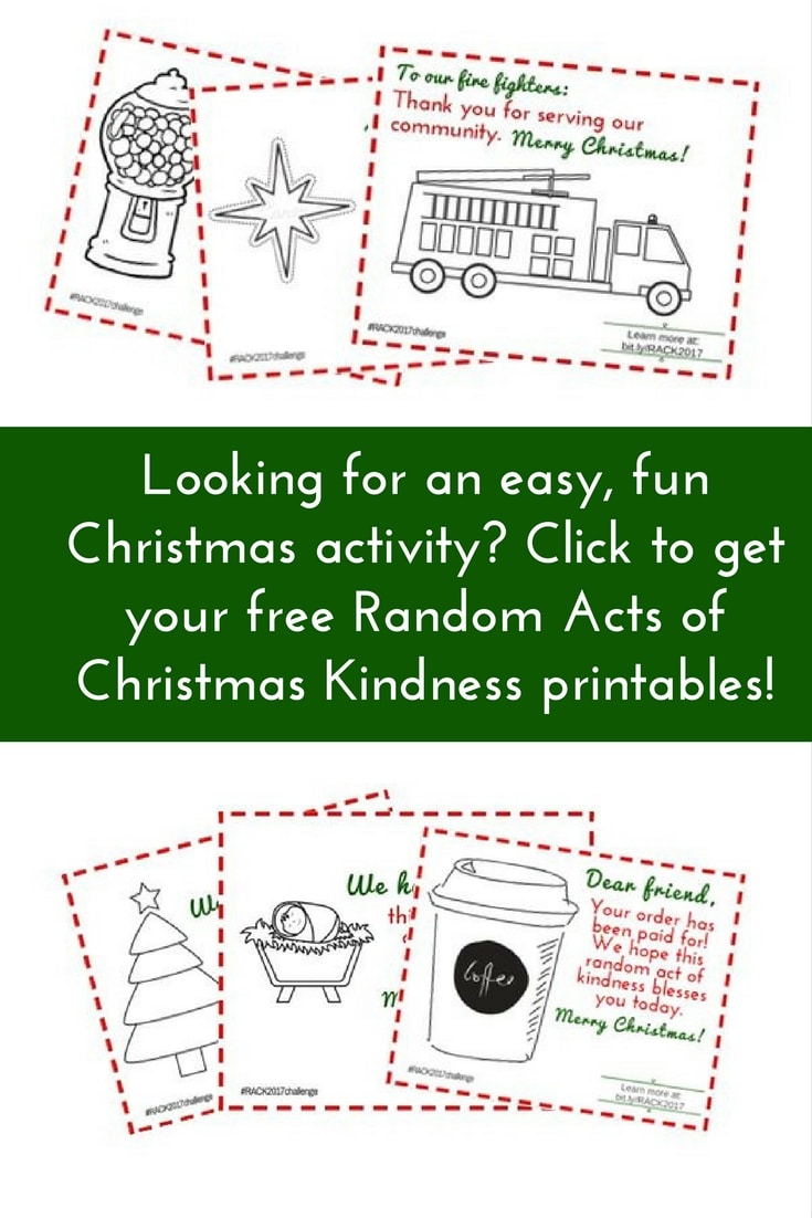 Free Random Acts of Christmas Kindness Pack