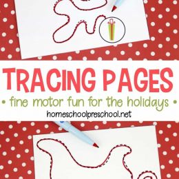 Free Christmas Tracing Pages