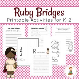 Free Ruby Bridges Printable Pack