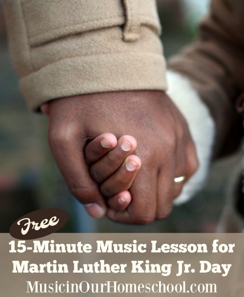 Free Martin Luther King Jr. Day Music Lesson