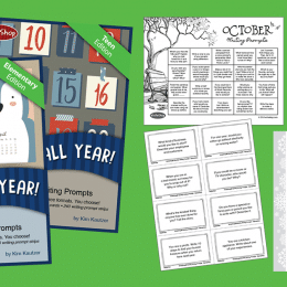 Free Writing Prompt Calendar Bundle for Grades K-12 ($7 Value!)