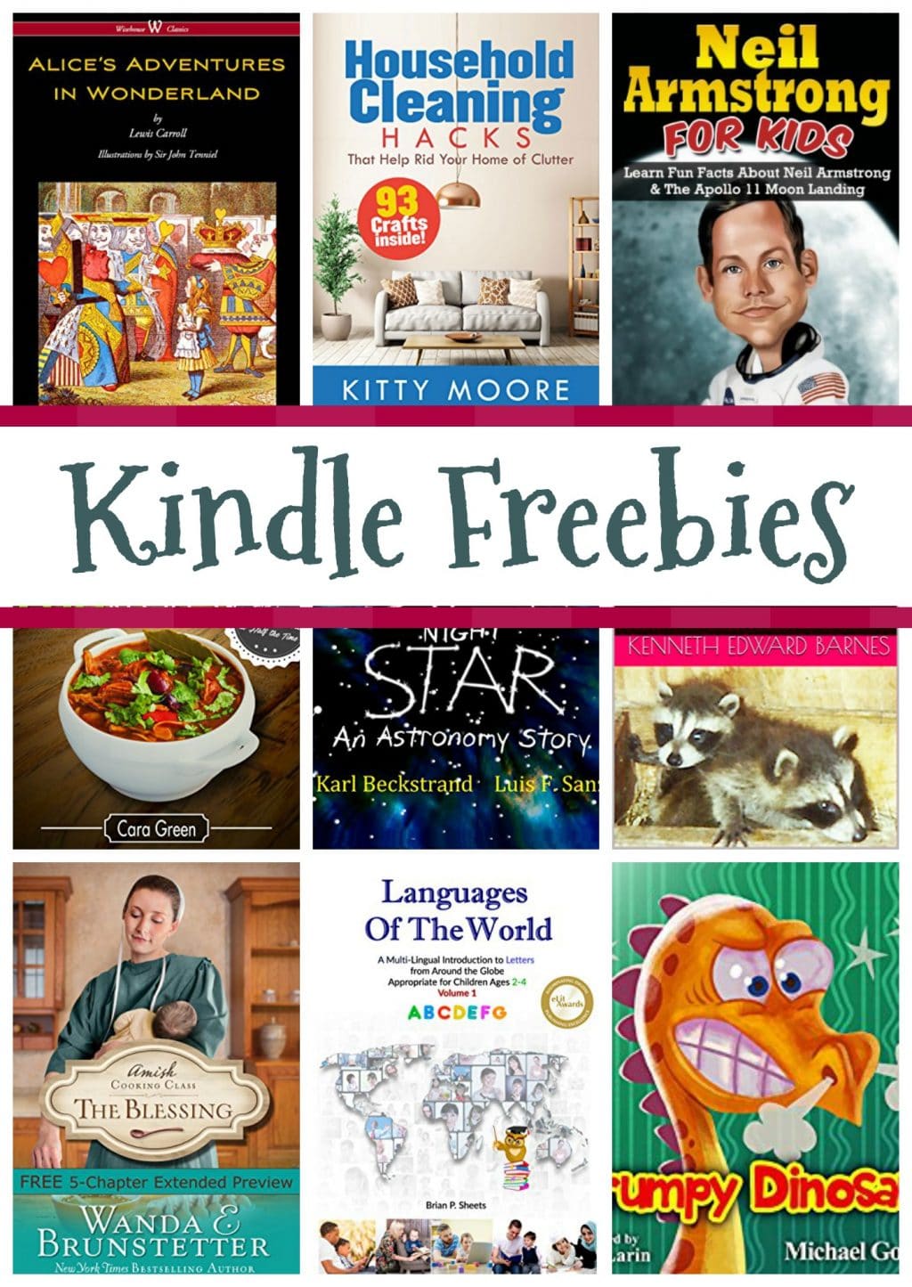 15 Kindle Freebies: Grumpy Dinosaur, Smart Money Kids, & More!