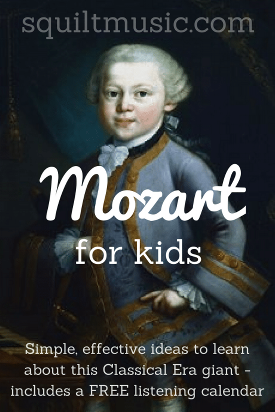 Free Mozart Listening Calendar