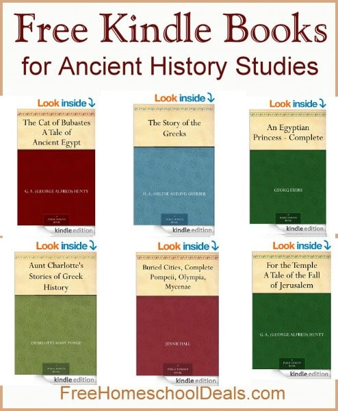 Free Kindle Books for Ancient History Studies