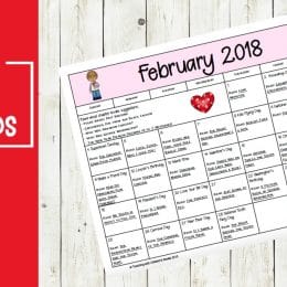 Free February Read Aloud Calendar