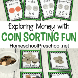Free U.S. Coin Sorting Worksheets