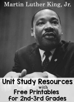 Martin Luther King Worksheets for 2nd and 3rd Grades 