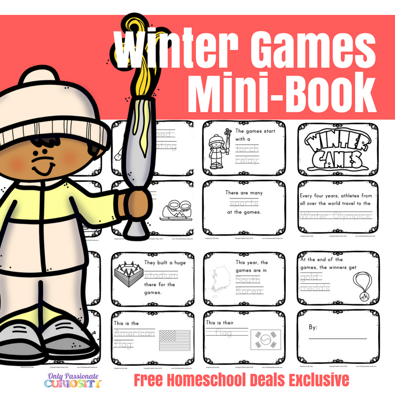 FREE WINTER GAMES MINI-BOOK (Instant Download)