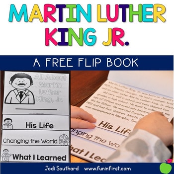 Free Martin Luther King, Jr. Flip Book 