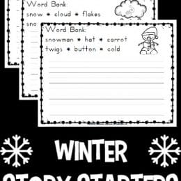 Free Winter Story Starters