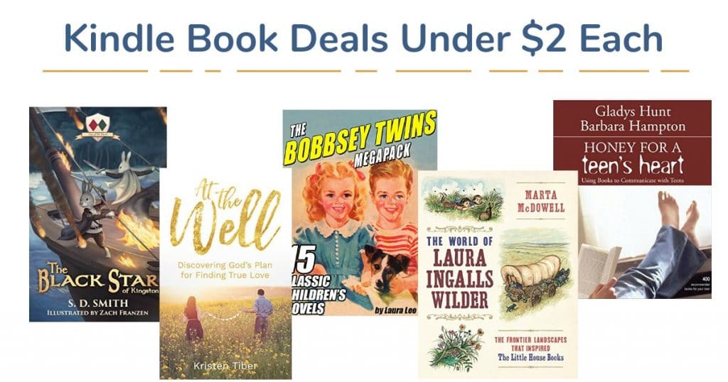 12 Awesome Kindle eBook Deals Under $2 Each!