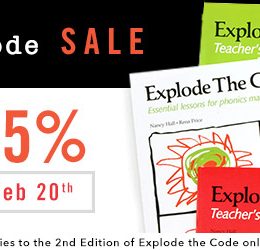 35% Off Explode the Code (2nd Edition)