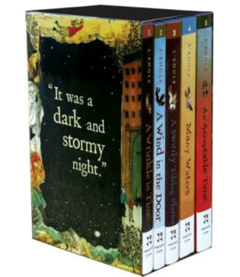 The Wrinkle In Time Quintet Boxed Set Only $10.99! (Reg. $38!)