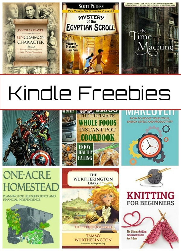 17 Kindle Freebies: Uncommon Character, One-Acre Homestead, & More!