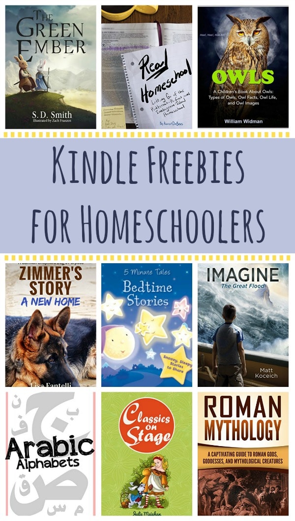 21 Kindle Freebies for Homeschoolers: The Green Ember, Called Home, & More!