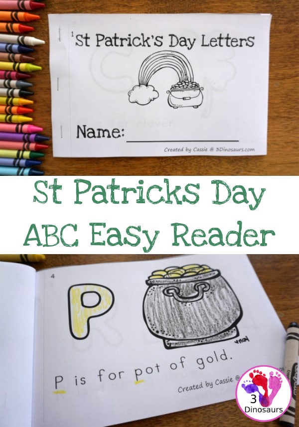 FREE St. Patrick's Day ABC Easy Reader