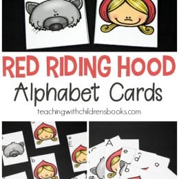 Free Little Red Riding Hood Alphabet Cards