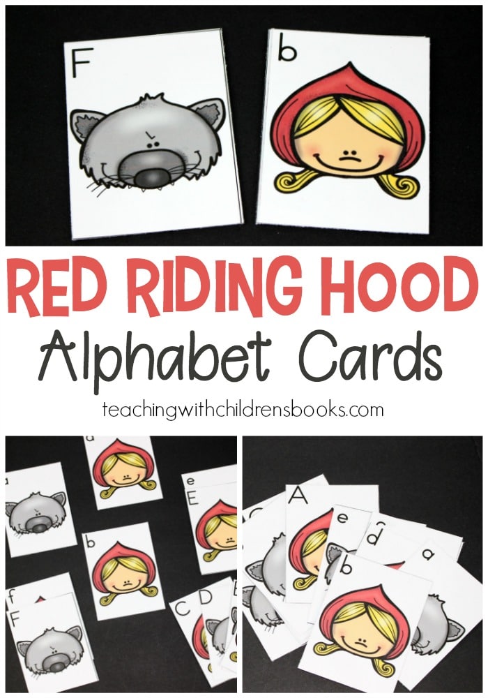 Free Little Red Riding Hood Alphabet Cards