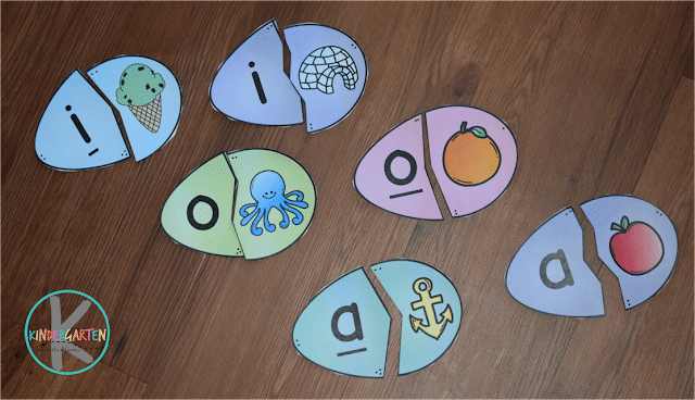 Free Phonics Easter Eggs