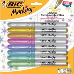 BIC Metallic Permanent Marker 8-Pack Only $6.29! (Reg. $11)