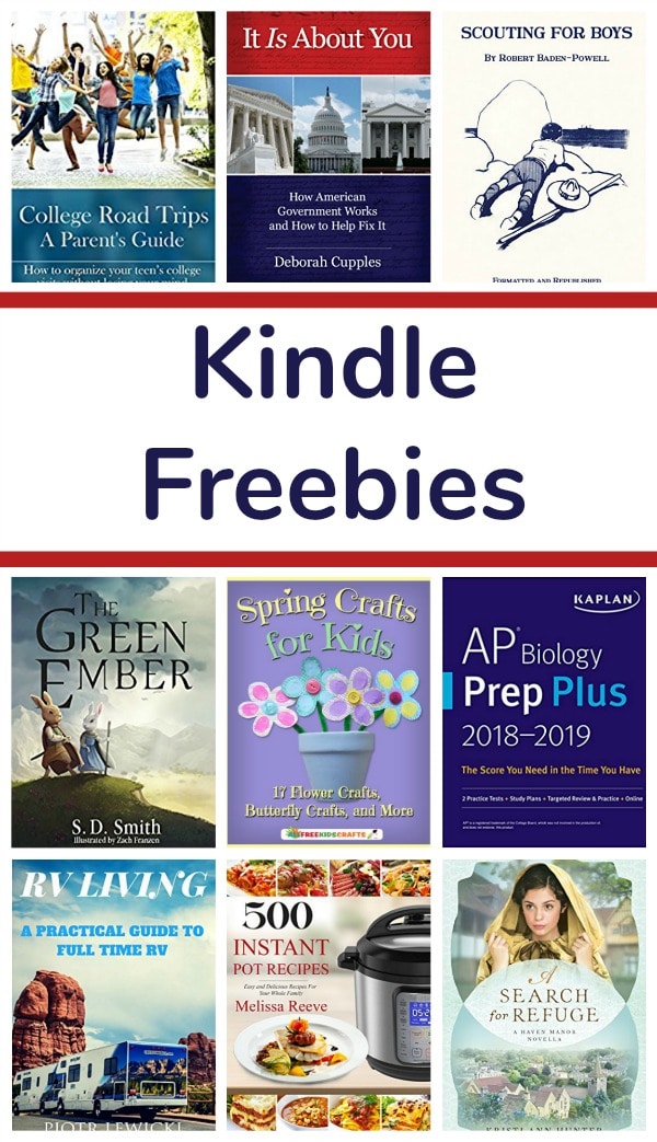 16 Kindle Freebies: The Green Ember, Spring Crafts for Kids, & More!