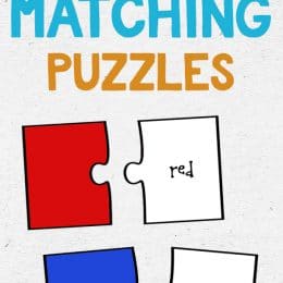 FREE COLOR MATCHING PUZZLES (Instant Download)