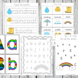 Free Rainbow Learning Pack