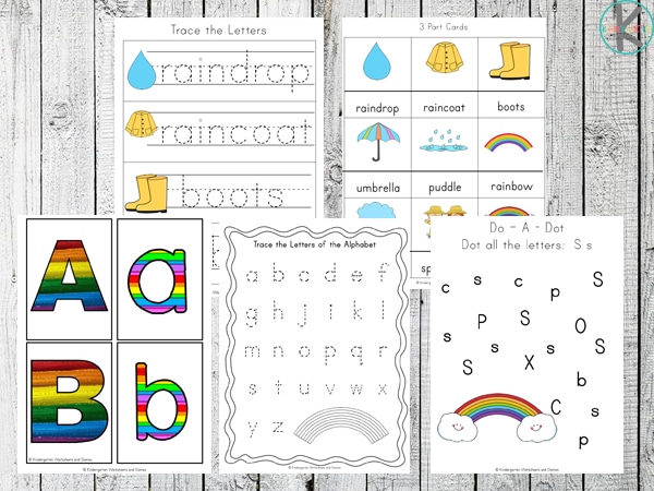 Free Rainbow Learning Pack