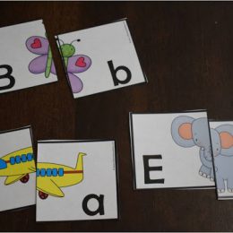 Free Alphabet Matching Puzzles