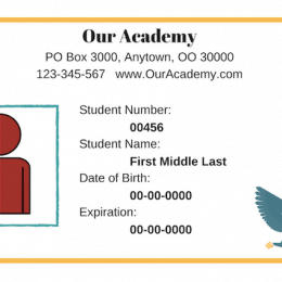 Free Homeschool I.D. Template