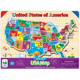 Lift & Learn USA Map Puzzle Only $8.46! (50% Off!)