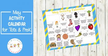 Free May Preschool Activity Calendar