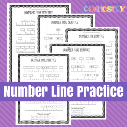 FREE Number Line Practice Worksheets