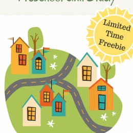 Free Exploring My Community Preschool Unit Study