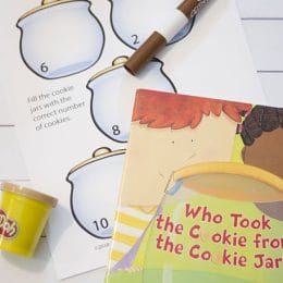 Free Cookie Jar Counting Printables