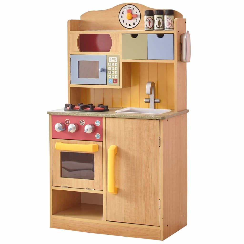 Little Chef Wooden Play Kitchen Only $66.68! (Reg. $169)