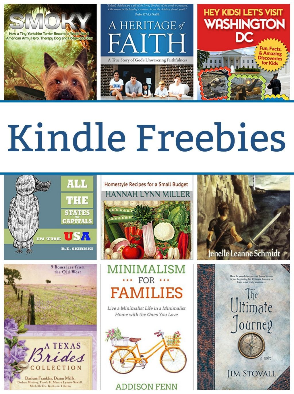 18 Kindle Freebies: King's Warrior, Minimalism for Families, & More!